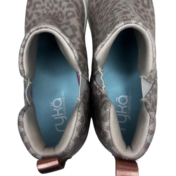 Ryka Vera Sneaker in Camel Brown Leopard Size 9 - Picture 8 of 12